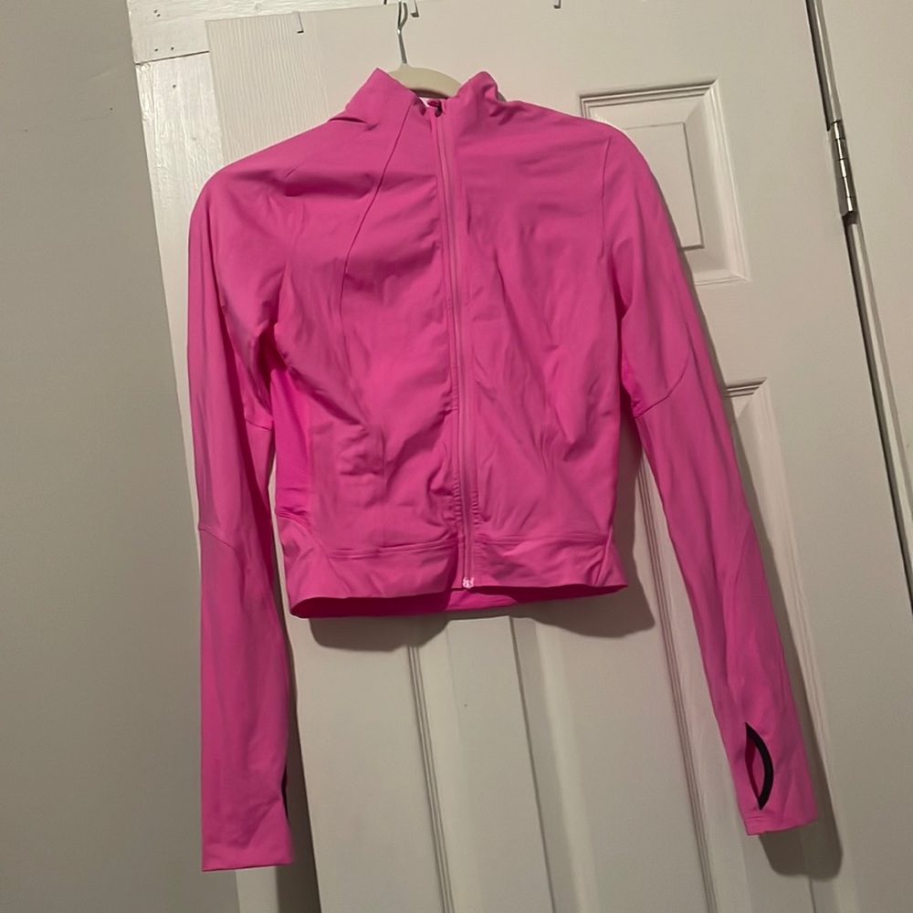Lululemon running jacket 2/Xs pink
